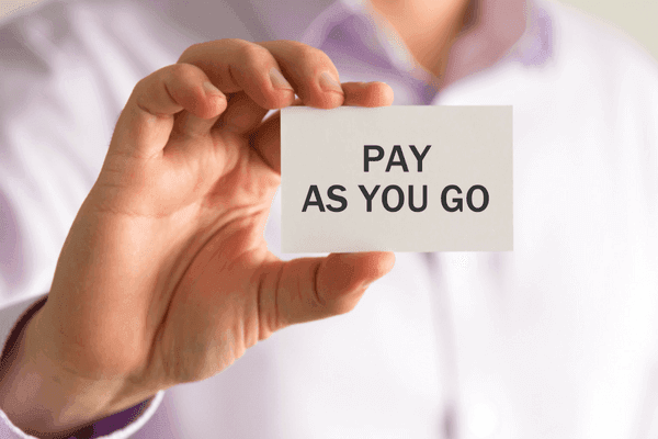 pay-as-you-go pay-as-you-go